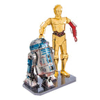 R2D2 y C3PO Premium Star Wars- Maqueta 3D - Metal Earth