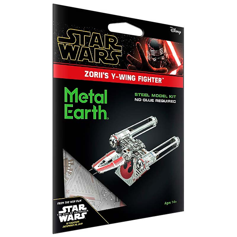 Zorii Y-Wing Fighter - Maqueta 3D - Metal Earth