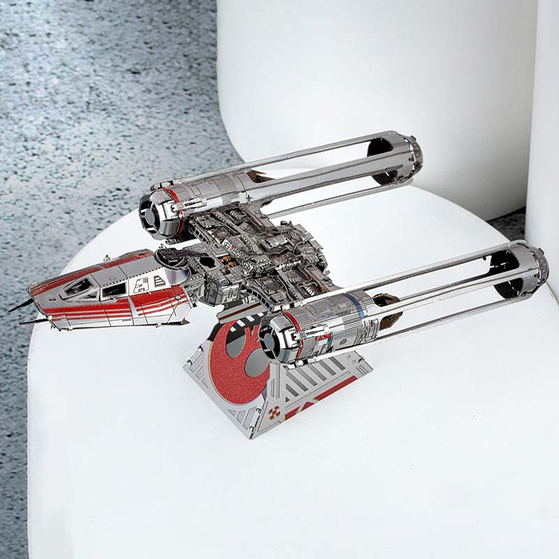 Zorii Y-Wing Fighter - Maqueta 3D - Metal Earth