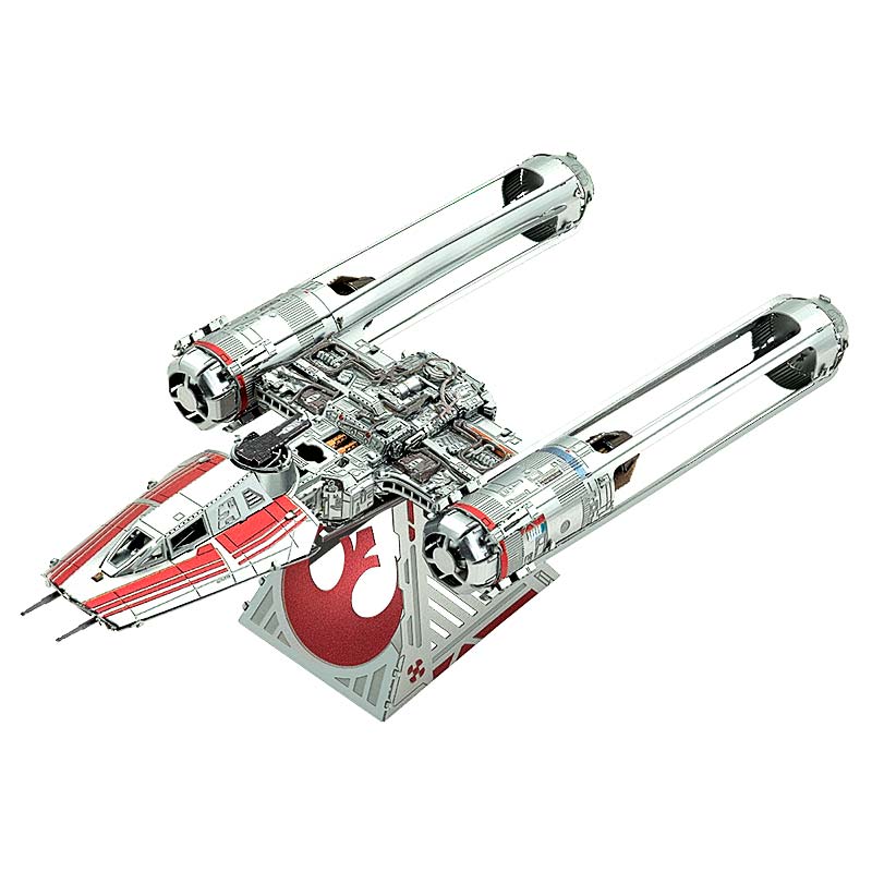 Zorii Y-Wing Fighter - Maqueta 3D - Metal Earth