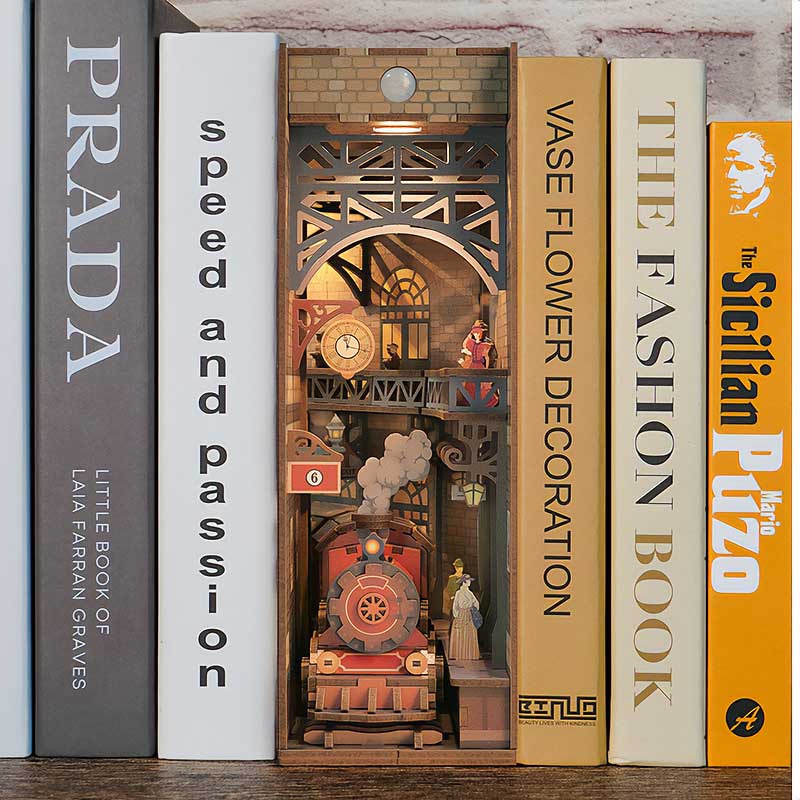 Edad de Vapor - Separador de Libros - Maqueta Tonecheer