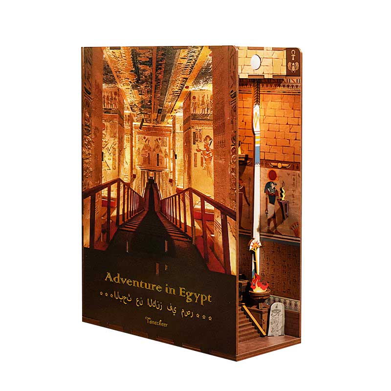 Aventura en Egipto - Separador de Libros - Maqueta Tonecheer