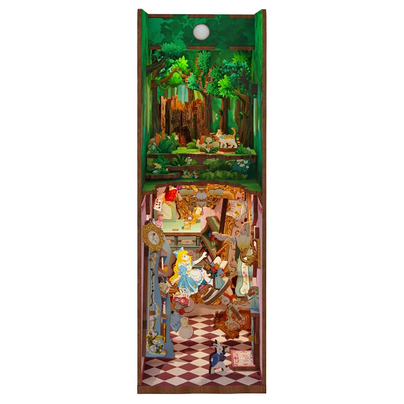 Alicia en el País de las Maravillas - Separador de Libros - Maqueta Tonecheer