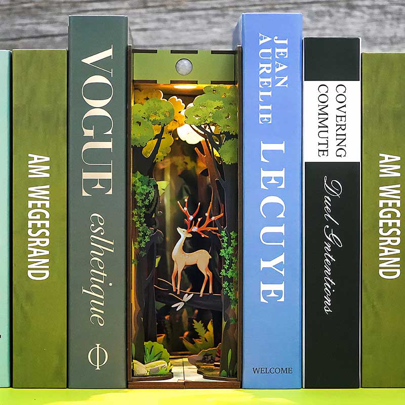 Historia del Bosque - Separador de Libros - Maqueta Tonecheer