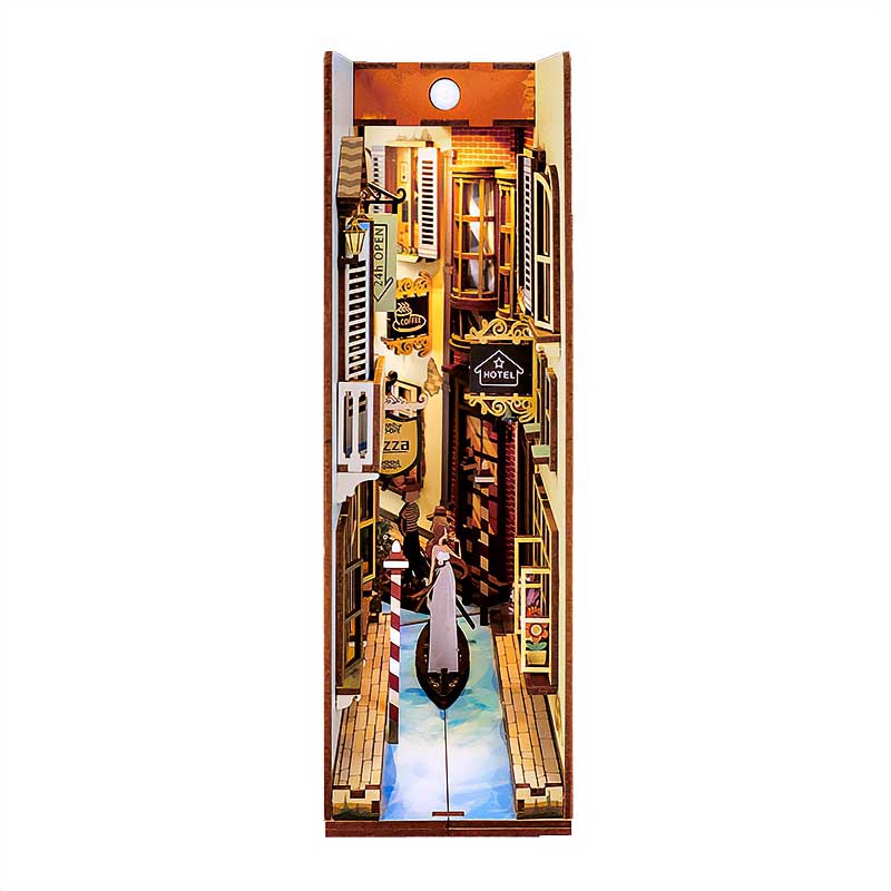 Viaje en Venecia - Separador de Libros - Maqueta Tonecheer