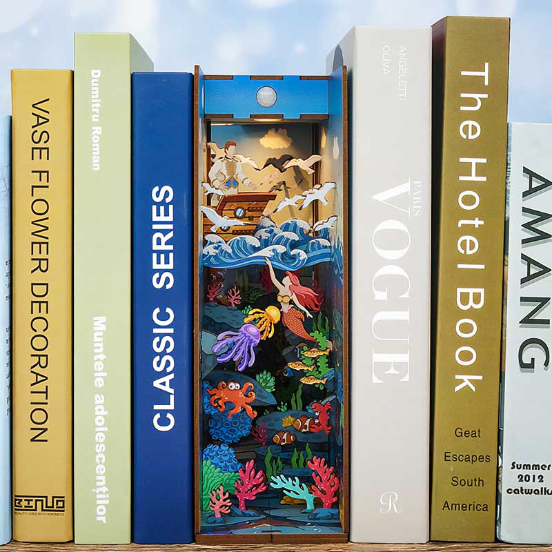 La Sirenita - Separador de Libros - Maqueta Tonecheer