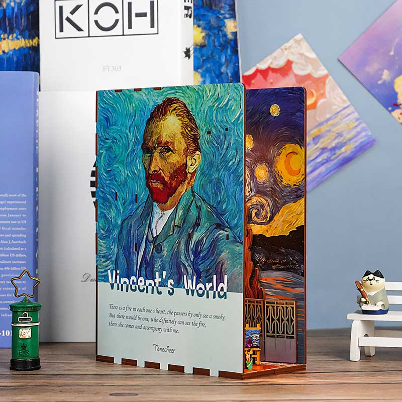 Vincent Van Gogh - Separador de Libros - Maqueta Tonecheer