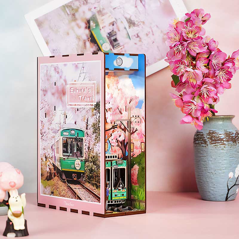 Viaje de Sakura - Separador de Libros - Maqueta Tonecheer