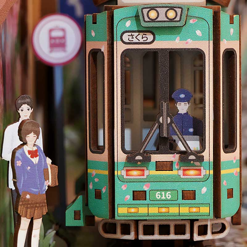 Viaje de Sakura - Separador de Libros - Maqueta Tonecheer