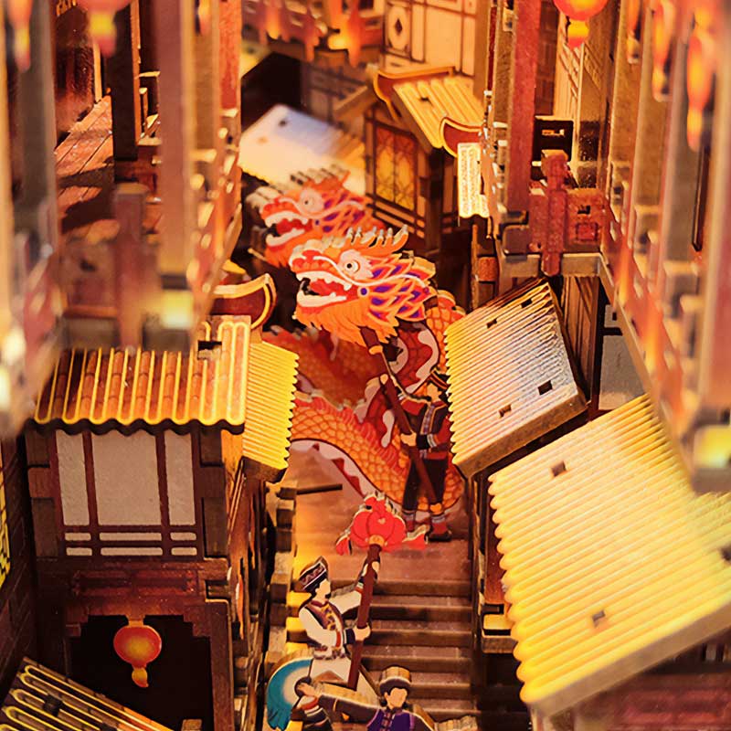 Luces en Chongqing - Separador de Libros - Maqueta Tonecheer