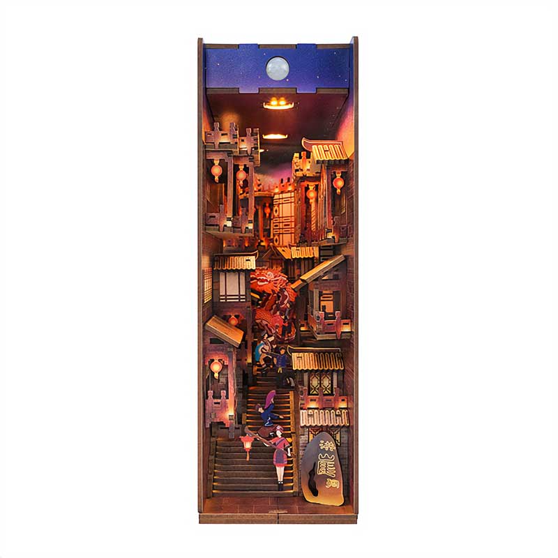 Luces en Chongqing - Separador de Libros - Maqueta Tonecheer