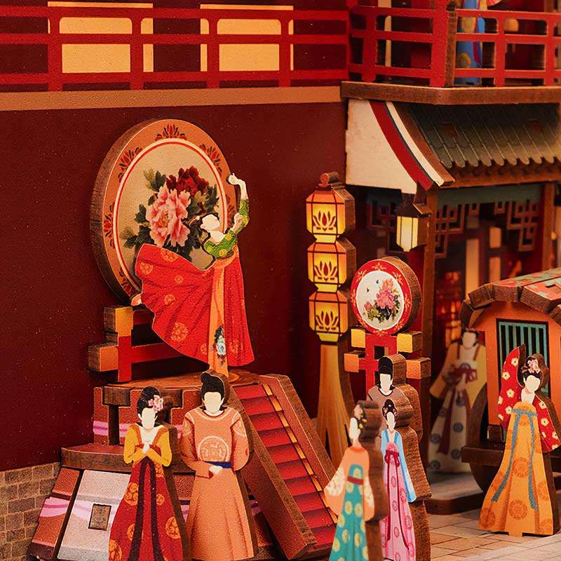 Banquest of Tang - Separador de Libros - Maqueta Tonecheer