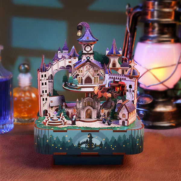 Caja Musical Castillo Magico - Maqueta Tonecheer