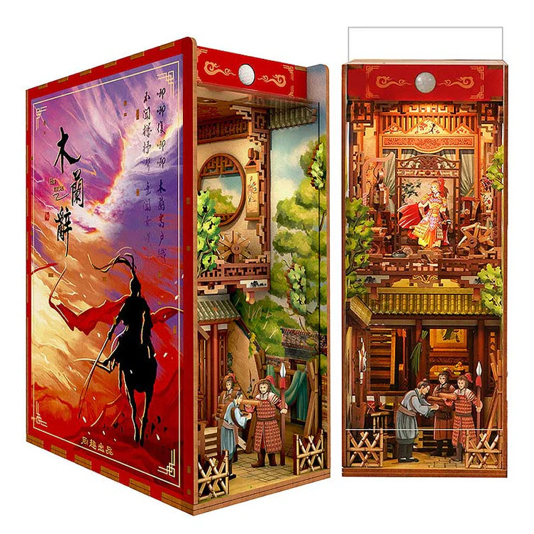 Ode of Mulan - Separador de Libros - Maqueta Tonecheer