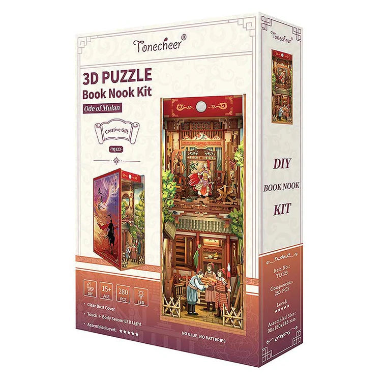 Ode of Mulan - Separador de Libros - Maqueta Tonecheer