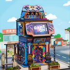 Cyber Game City - Papelero Automático de Escritorio - Maqueta Tonecheer