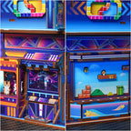 Cyber Game City - Papelero Automático de Escritorio - Maqueta Tonecheer