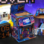 Cyber Game City - Papelero Automático de Escritorio - Maqueta Tonecheer