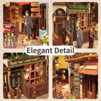 Sherlock Holmes Baker Street - Separador de Libros - Maqueta Tonecheer