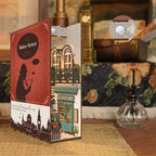 Sherlock Holmes Baker Street - Separador de Libros - Maqueta Tonecheer