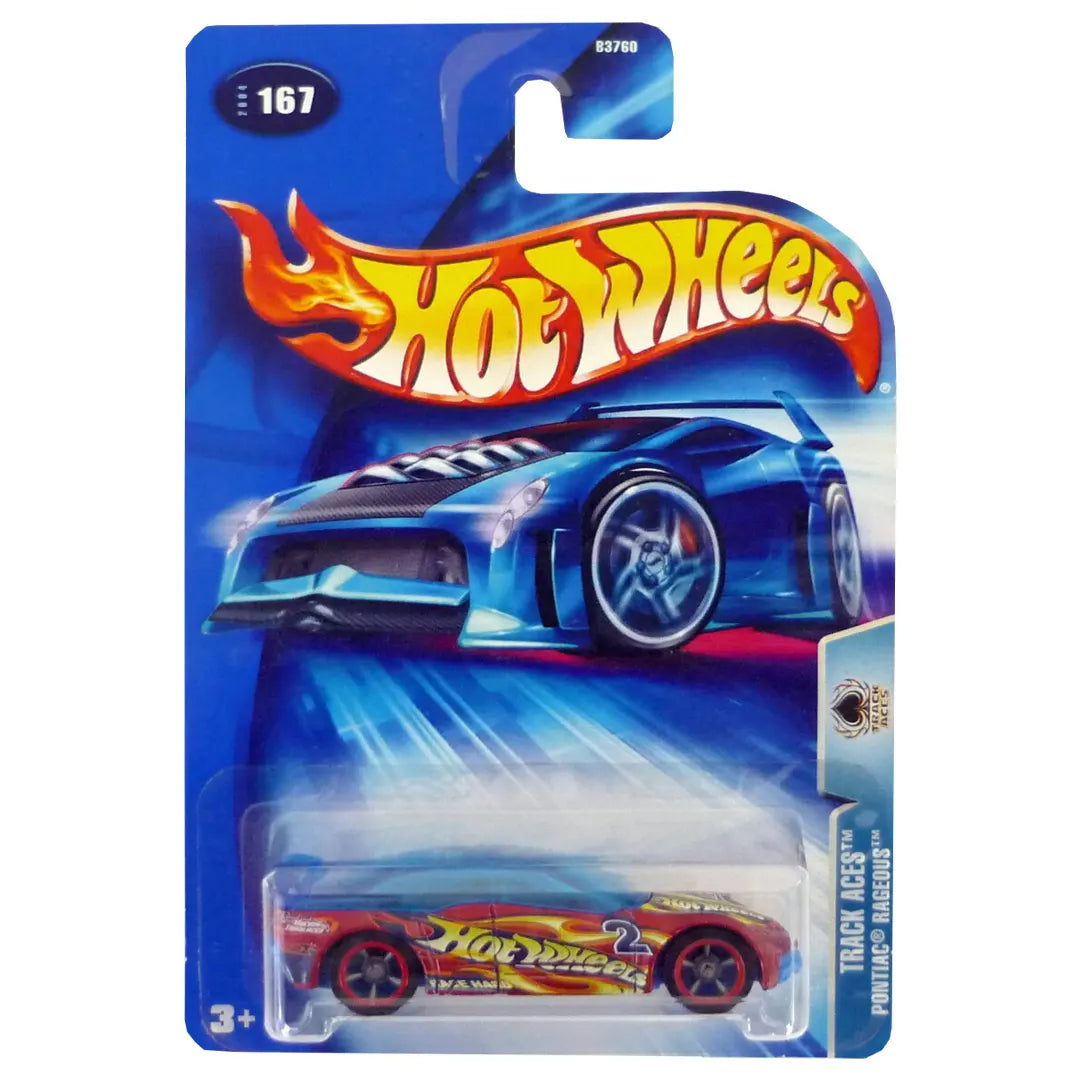 Pontiac Rageous - Track Aces 167 - Hot Wheels
