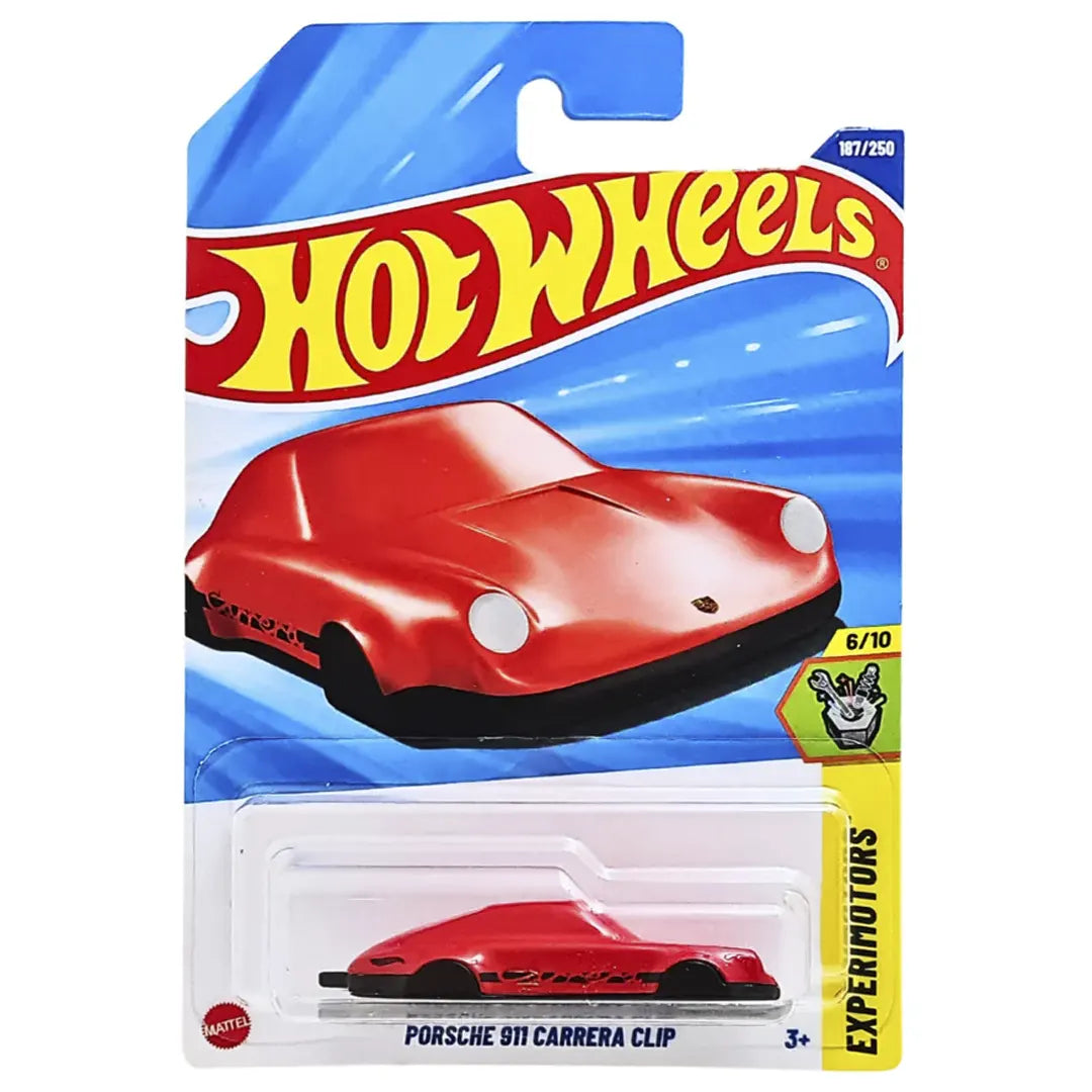 Porsche 911 Carrera Clip -Experimotors 6/10 - Hot Wheels