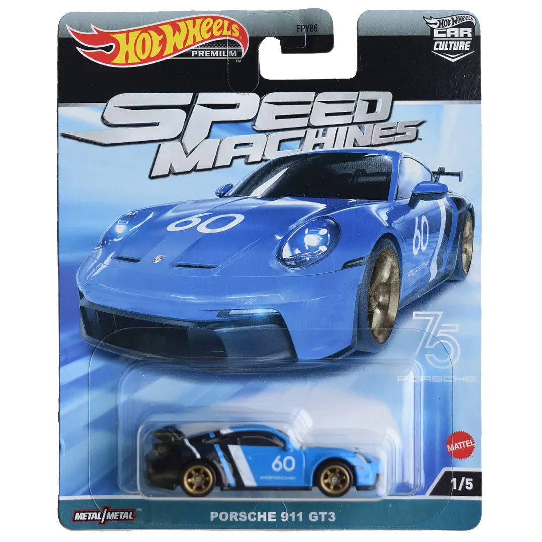 Porsche 911 GT3 - Speed Machines 1/5 - Hot Wheels