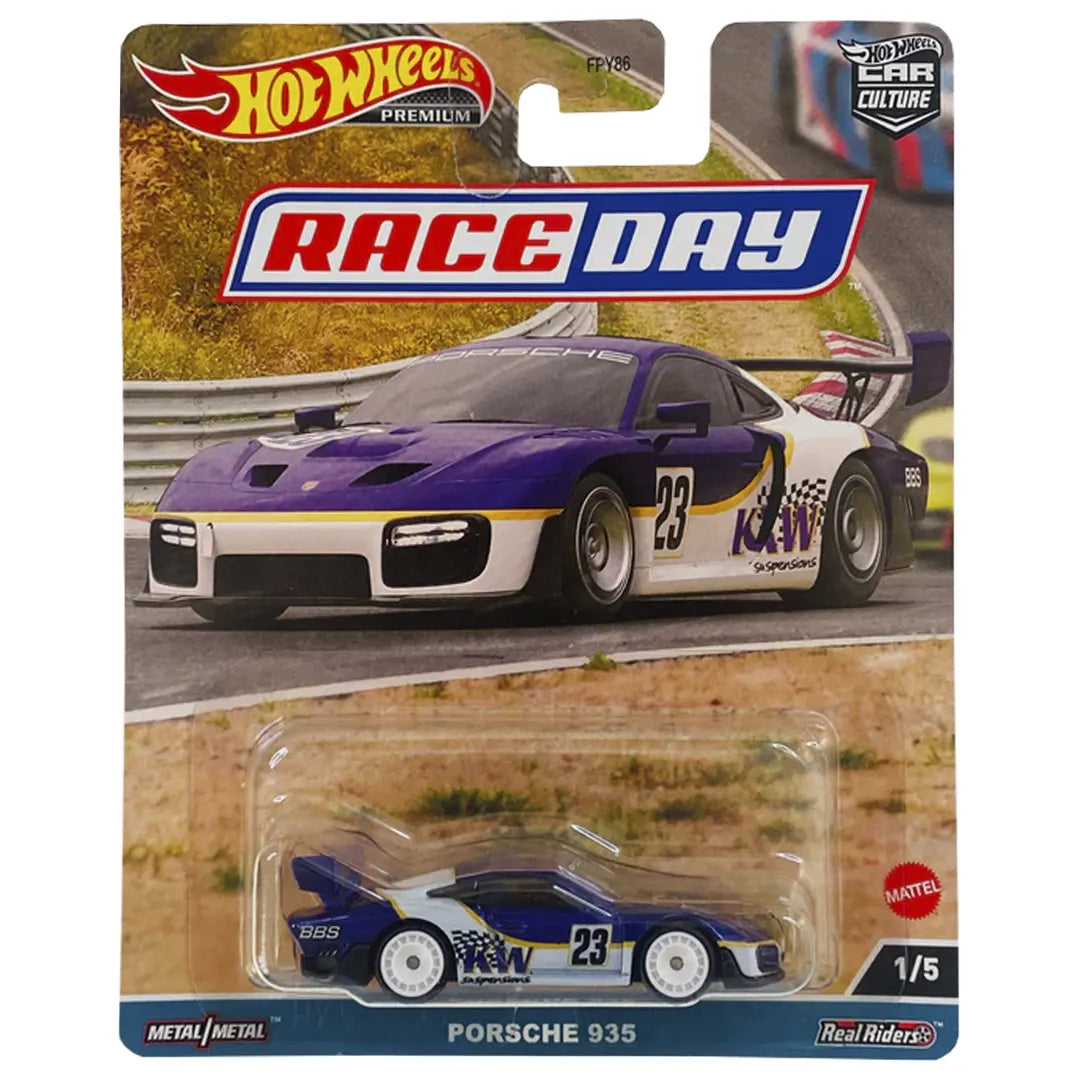 Porsche 935 - Race Day 1/5 - Hot Wheels