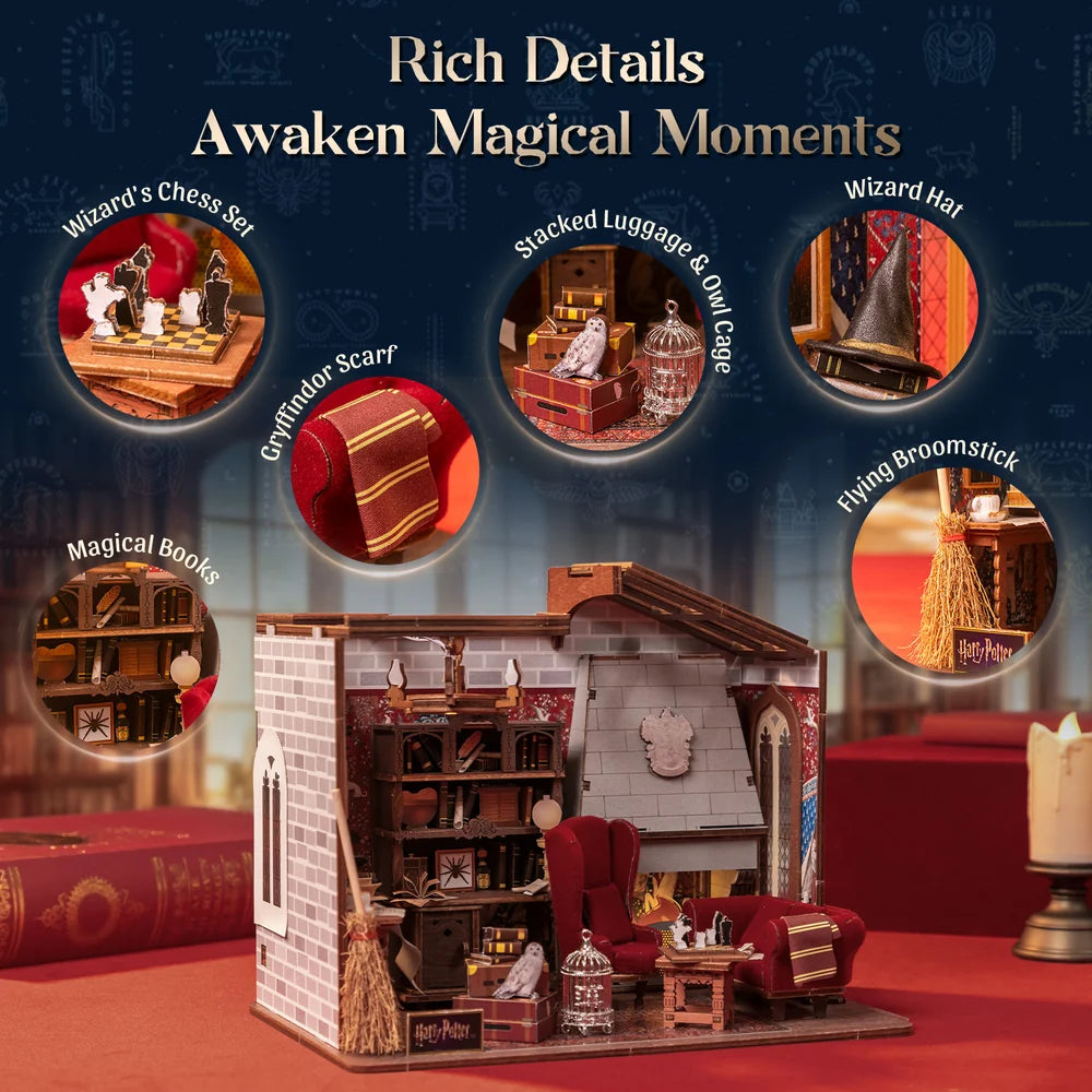 Sala Común de Gryffindor - Hogwarts Classes Harry Potter - Puremind