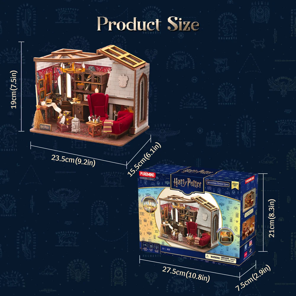 Sala Común de Gryffindor - Hogwarts Classes Harry Potter - Puremind