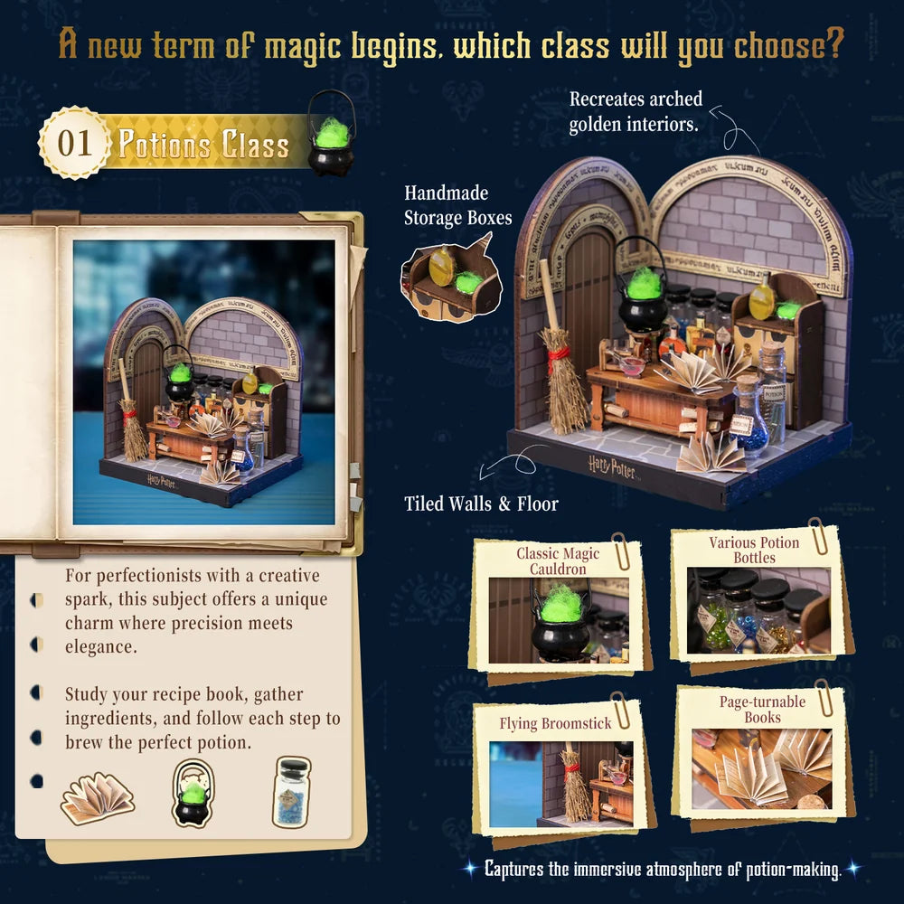 Clase de Pociones - Hogwarts Classes Harry Potter - Puremind