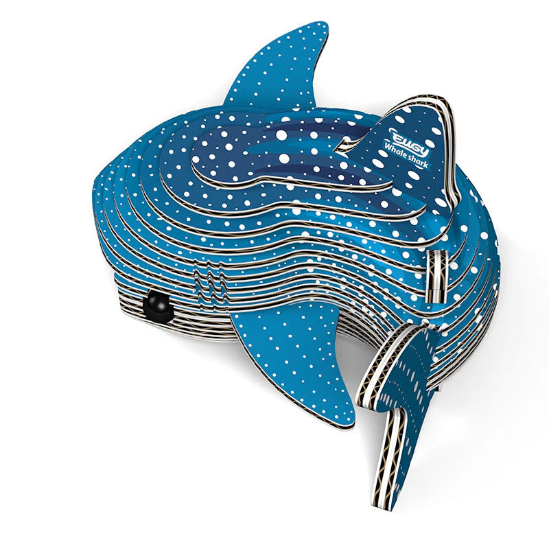Tiburón Ballena - Puzzle 3D de Cartón - Eugy Dodoland