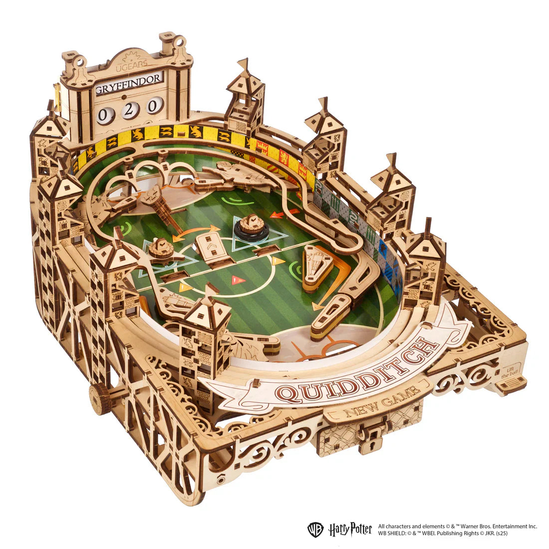 Quidditch Pinball Harry Potter - Puzle 3D de Madera - Ugears
