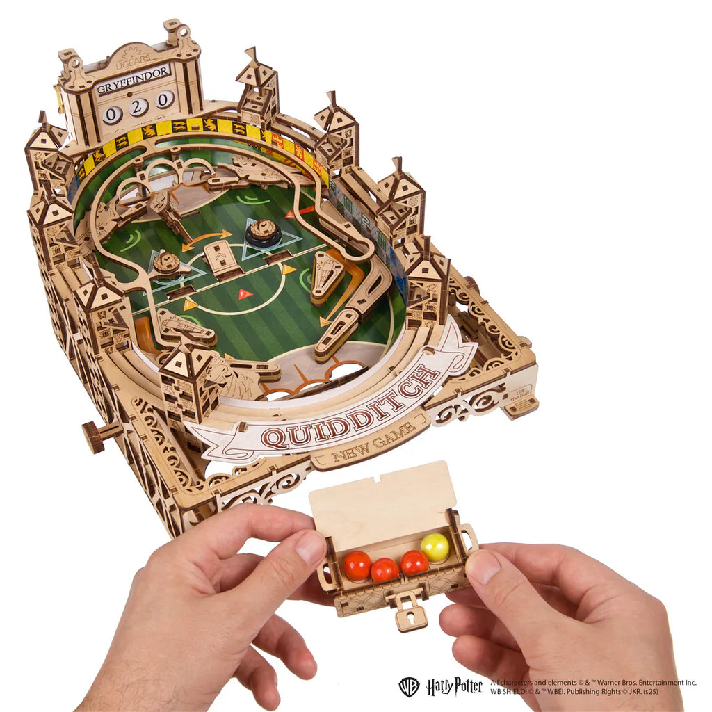 Quidditch Pinball Harry Potter - Puzle 3D de Madera - Ugears