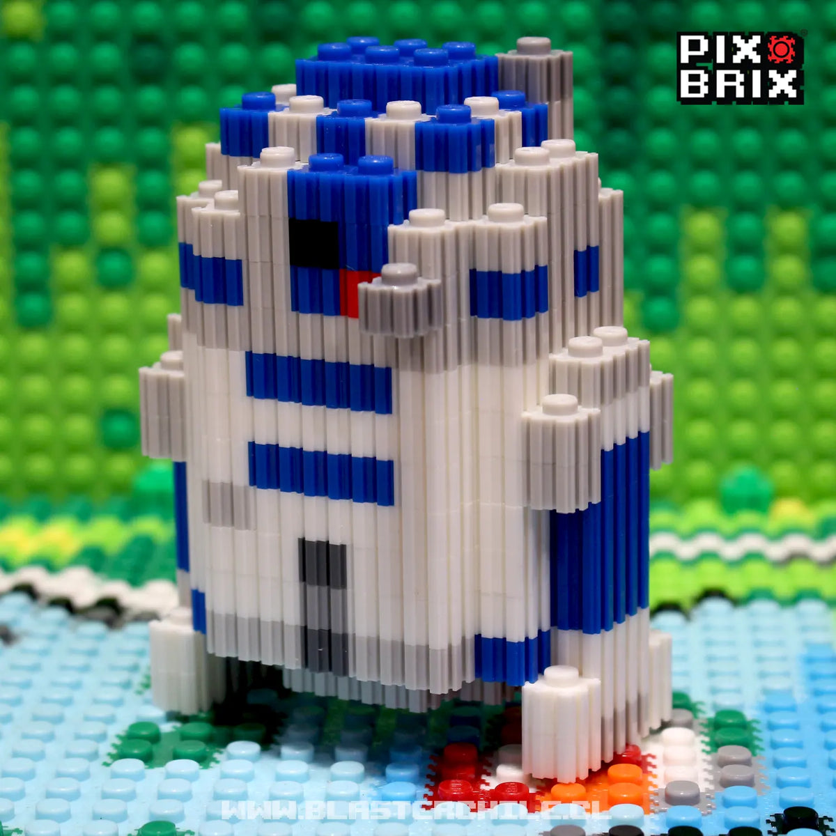 Lego R2 D2 Armable R2 D2 Armable 3D - Star Wars - Pix Brix – BlasterChile