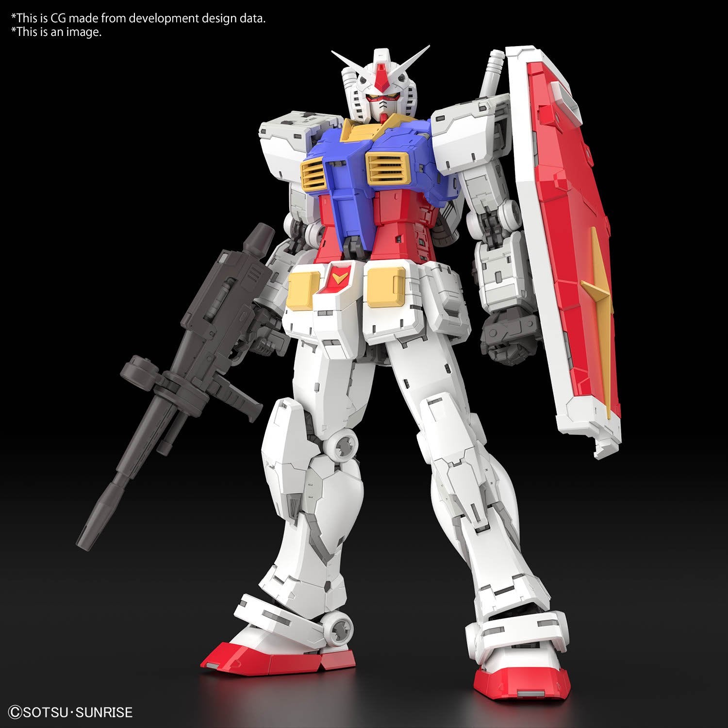 RG 1/144 RX-78-2 GUNDAM Ver.2.0 - Model Kit Articulado - Bandai