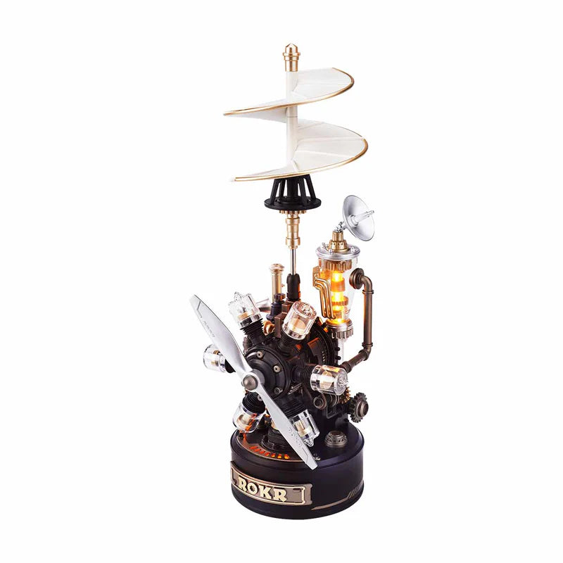 Helicóptero de Da Vinci - Mechanical Models - Model Kit ROKR