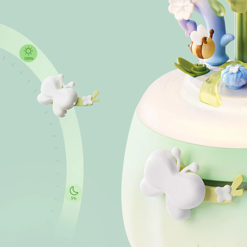 Lámpara de Camelia Menta - Maqueta Armable - ROKR