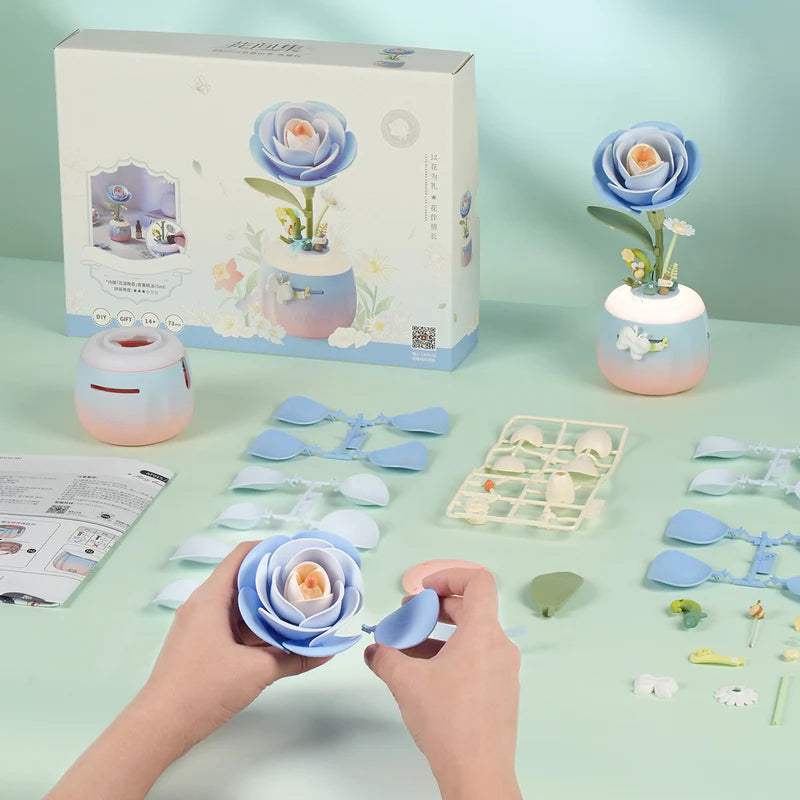 Lámpara de Camelia Estrellada - Maqueta Armable - ROKR