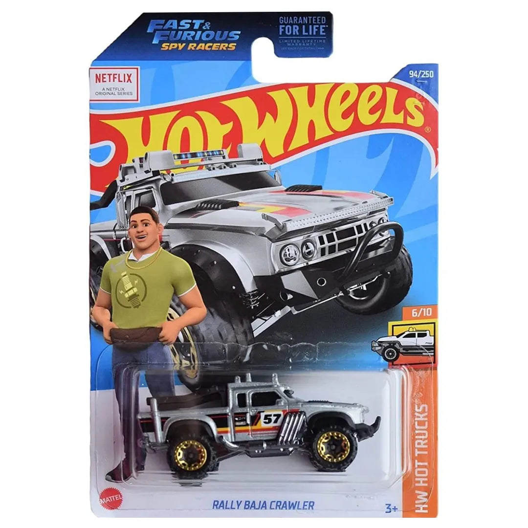 Rally Baja Crawler - Hot Trucks 6/10 - Hot Wheels