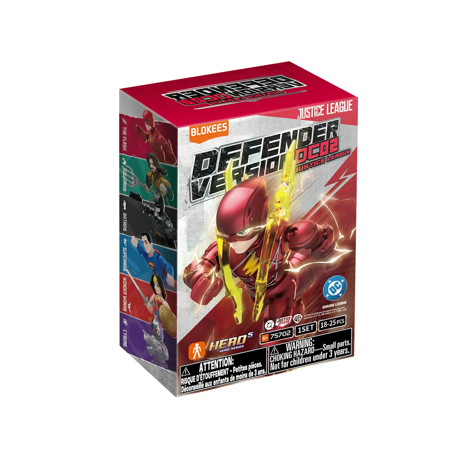 Figura Sorpresa - DC Defender Version 02 - Justice League - Model Kit - BLOKEES