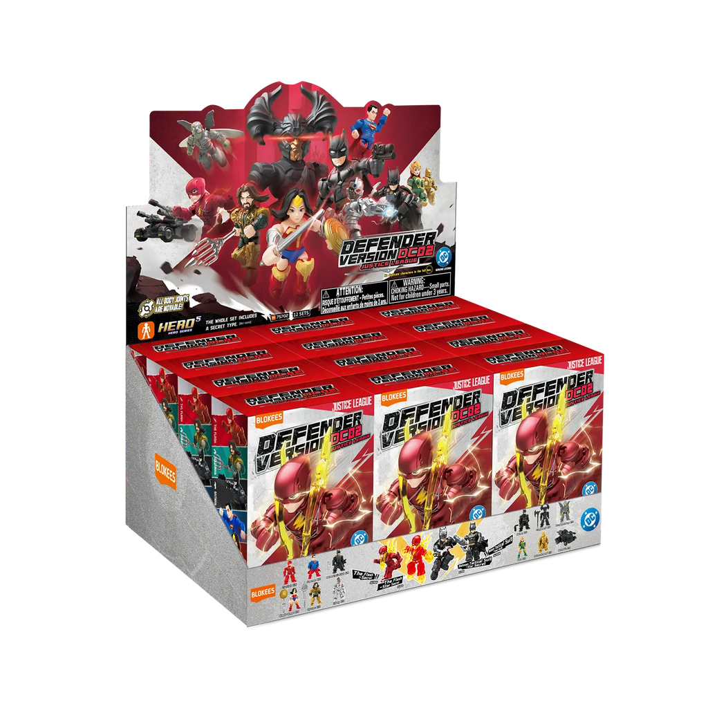 Figura Sorpresa - DC Defender Version 02 - Justice League - Model Kit - BLOKEES