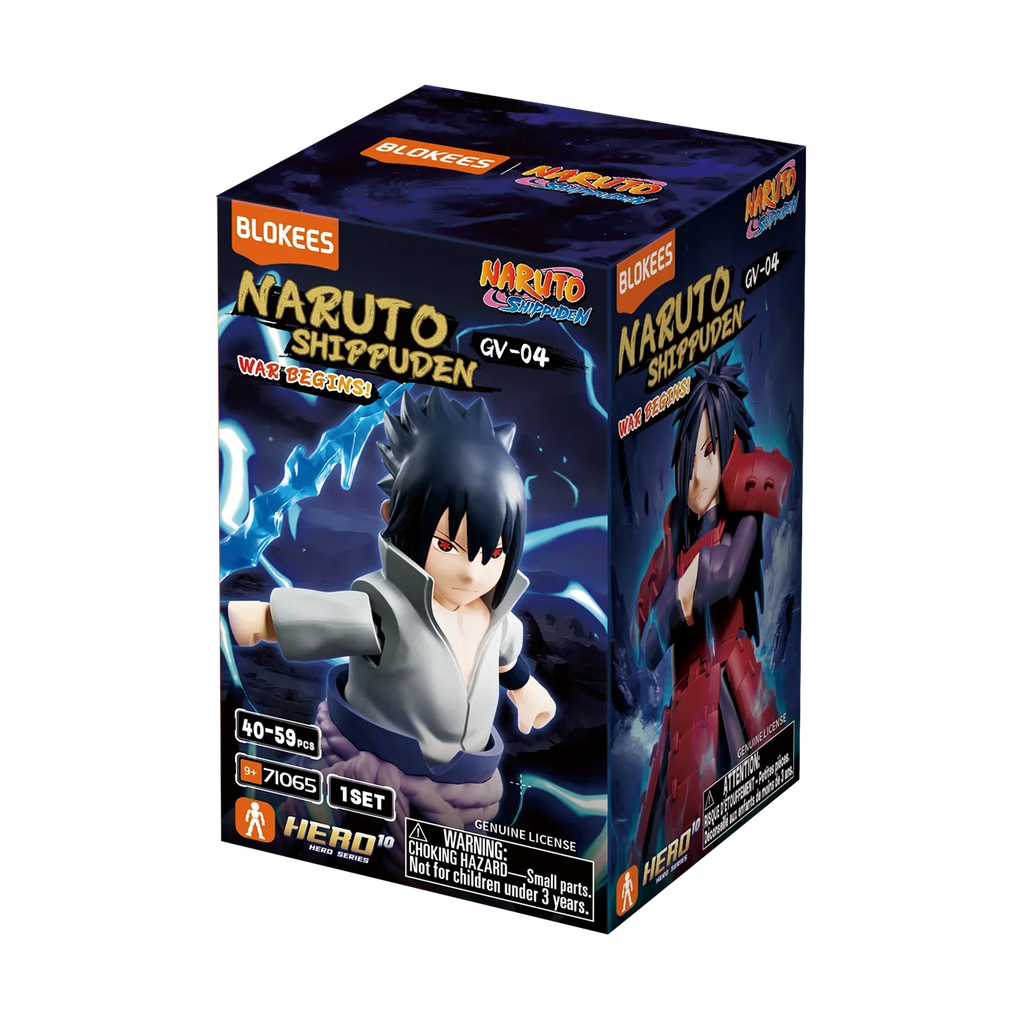 Figura Sorpresa - Naruto Shippuden - Galaxy Version 04  - War Begins - Model Kit - BLOKEES