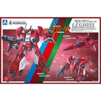 Guerrero Alfa Rojo 1/48 - Legioss Type AFC-01Z - Robotech Mospeada Model Kit - Aoshima
