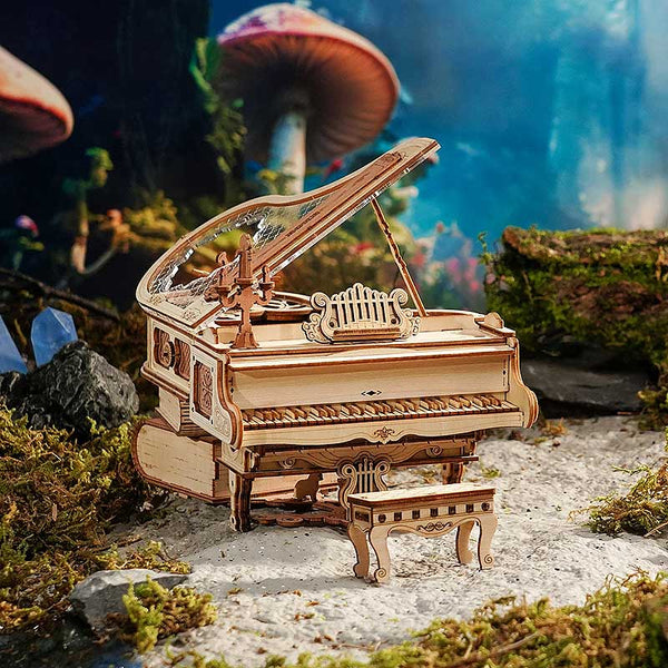 Magic Piano - Caja Musical Armable - Robotime
