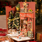 Christmas Indoor Scene - Sujeta Libros - Maqueta Rolife
