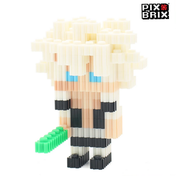 Sanemi Shinazugawa Pequeño Armable 3D - Demon Slayer - Pix Brix