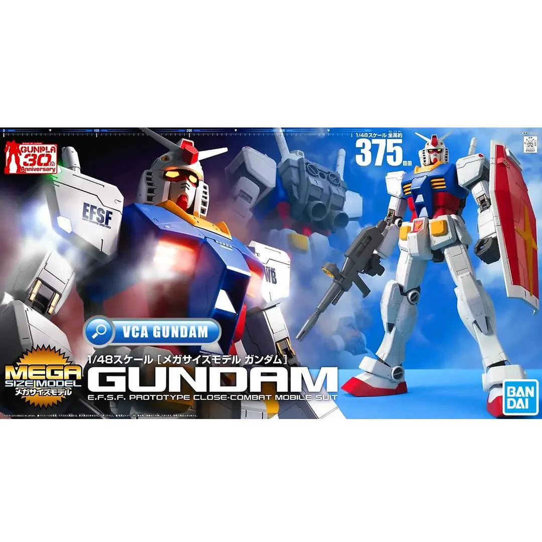 Mega Size 1/48 - RX-78-2 GUNDAM - Model Kit Articulado - Bandai