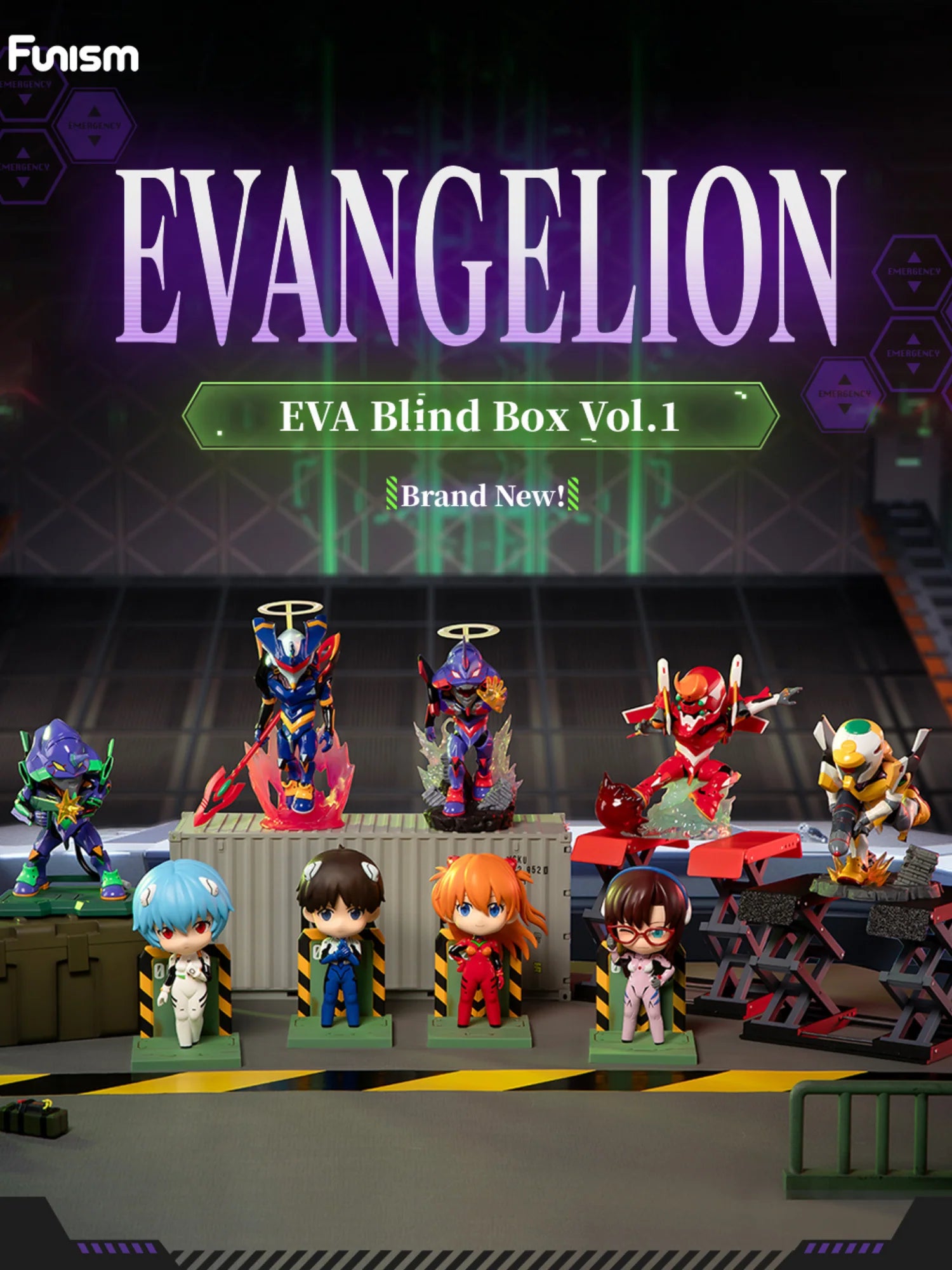 Evangelion Blind Box Vol. 1 - EVANGELION - FUNISM