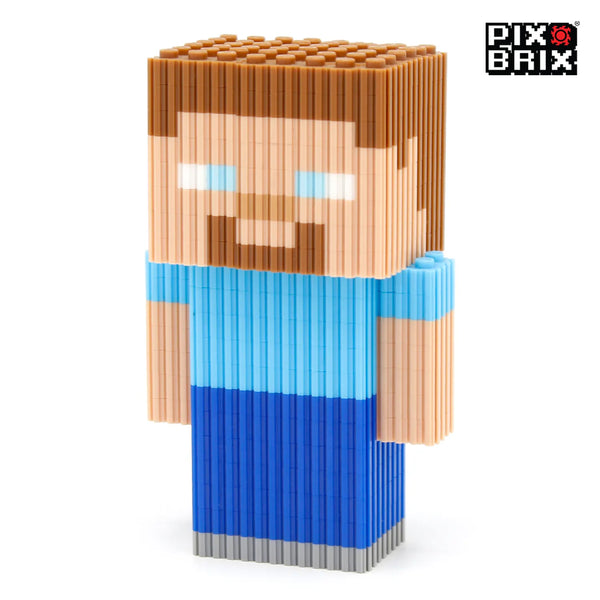 Steve Armable 3D - Minecraft - Pix Brix